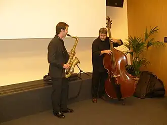 Maxime Bender (links) en Laurent Payfert.