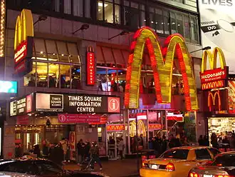 McDonald's op Times Square