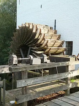 Waterrad van de Bovenste Molen