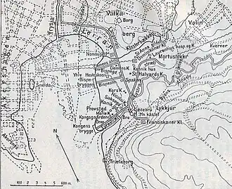 Middeleeuws Oslo, voor de stadsbrand van 1624