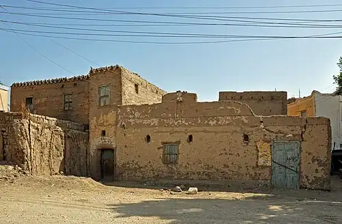 Medinet Haboe: huizen in het dorp