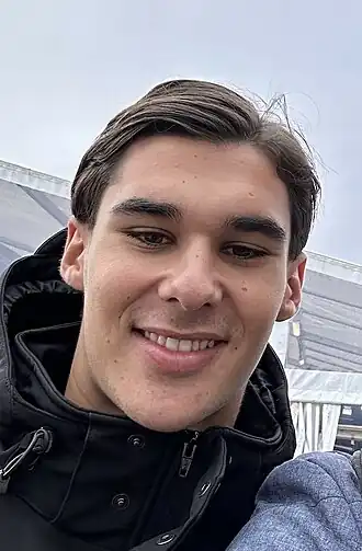 Sami Meguetounif op de Hockenheimring Baden-Württemberg in 2023.