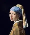 Het Meisje met de parel van Johannes Vermeer