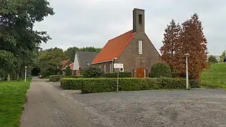 Melkweg, Amsterdam met vooraan de kerk(september 2018)