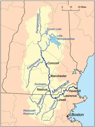 Stroomgebied van de Merrimack