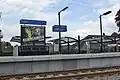 De stationsaanduiding