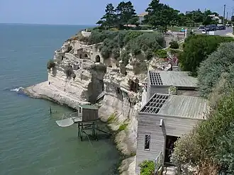 Meschers-sur-Gironde aan de rechteroever