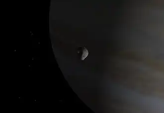 Artistieke impressie van Metis