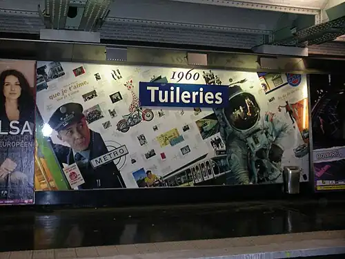 metrostation Tuileries