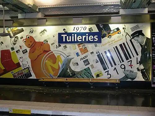 metrostation Tuileries