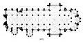 Plattegrond van de kathedraal
