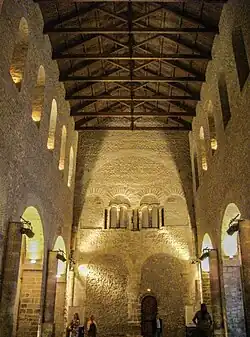 Binnenzicht richting noorden