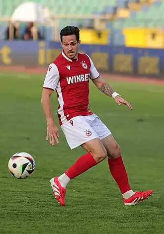 Pinto spelend voor Vitesse in 2025