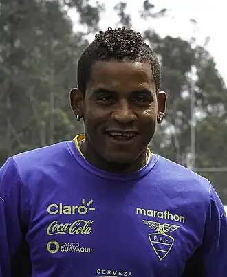 Arroyo in 2015 als speler van het Ecuadoraans voetbalelftal