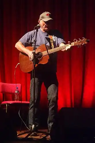 Michael Chapman tijdens het Ramblin Roots Festival 2017 in Vredenburg, Utrecht
