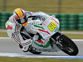 Van der Mark tijdens de TT Assen 2010
