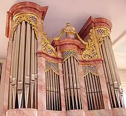 Orgel in de St. Michaelskirche in Maudach (Ludwigshafen)