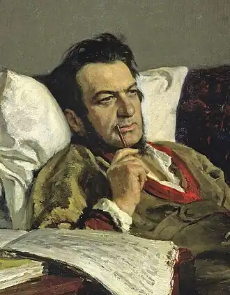 Michail Glinka geschilderd door Ilja Repin