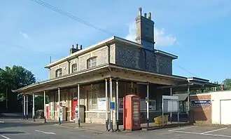 Stationsgebouw, 2021