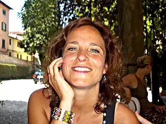Mieke van der Kolk in Toscane, 2009