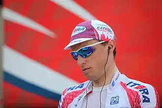 Ignatjev tijdens de Ronde van Romandië 2011