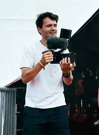 Milan Cools tijdens IRONMAN Klagenfurt in 2023