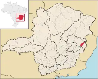 Kaart van Conselheiro Pena