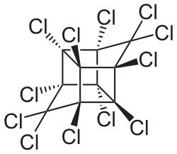 Structuurformule van mirex
