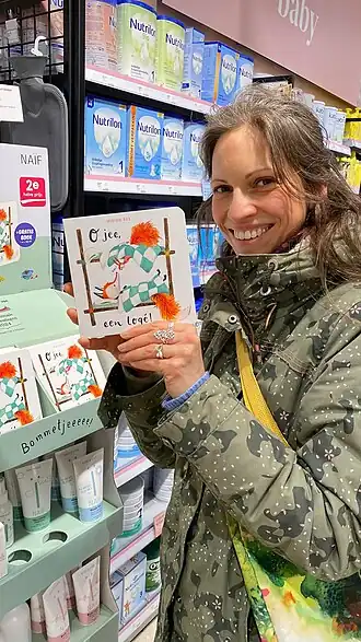 Miriam Bos in boekwinkel