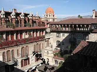 De Mission Inn in het Californische Riverside