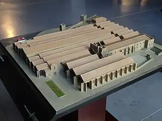 Model van de Koninklijke Scheepswerf van Barcelona