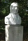 Albrecht Thaer-monument in het kasteelpark