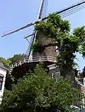 Geheel stenen stellingmolen't Slot, Gouda