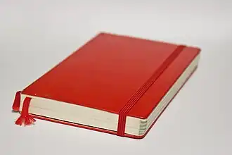 Moleskine-notitieboekje