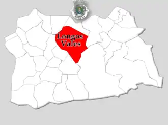 Kaart van Longos Vales
