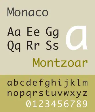 Voorbeeld van Monaco