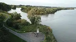 Monding van de Durme tussen Hamme en Tielrode (Temse)