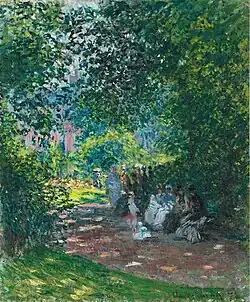 In het Parc Monceau (1878)privéverzameling