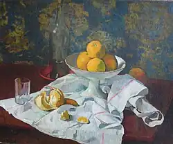 Nature morte à l'orange