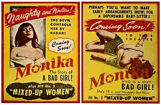 Sommaren med Monika poster