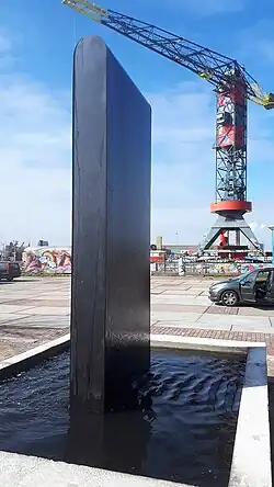 Monolith (2016), NDSM-terrein, Amsterdam-Noord