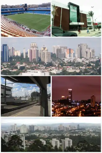 Een collage van Barueri