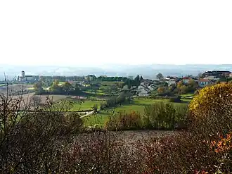 Gezicht op Montagrier