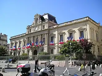 Prefectuurgebouw in Montpellier