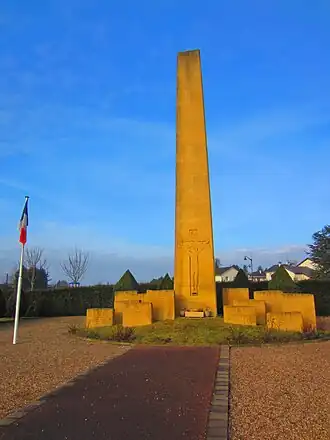 Monument voor de slachtoffers van het bloedbad van Oradour-sur-Glane