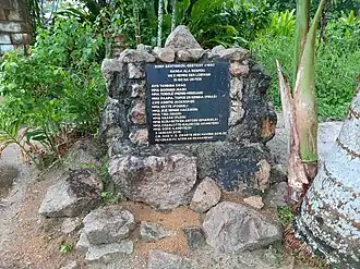 Monument van Santigron, onthuld in 2016