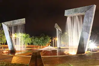 Het monument Monumento Las Arpas in Villavicencio