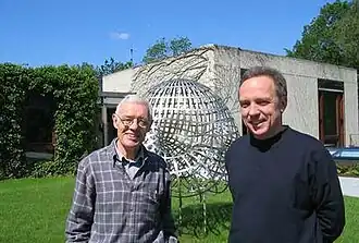 Robert Moody (links) en Michael Baake in 2007.