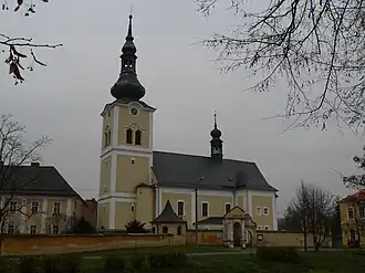 Kerk in Moravičany