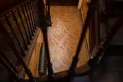 Mozaïek in de traphal